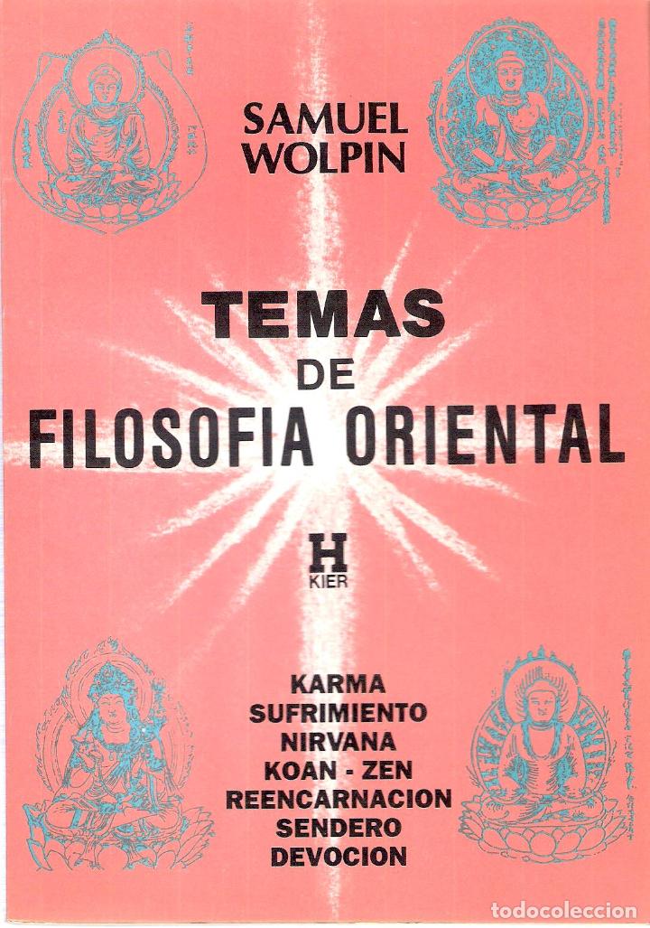 Libros de segunda mano: TEMAS DE FILOSOFIA ORIENTAL - SAMUEL WOLPIN - Foto 1