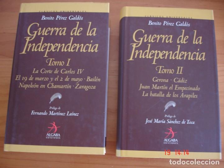Libros de segunda mano: GUERRA DE LA INDEPENDENCIA (2 TOMOS) - BENITO P&Eacute;REZ GALD&Oacute;S - ALGABA EDICIONES, 2008 - COMO NUEVO - Foto 1