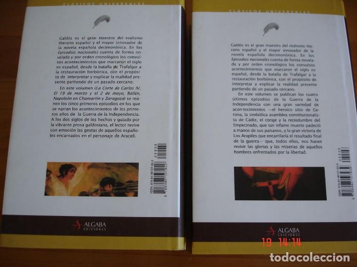 Libros de segunda mano: GUERRA DE LA INDEPENDENCIA (2 TOMOS) - BENITO P&Eacute;REZ GALD&Oacute;S - ALGABA EDICIONES, 2008 - COMO NUEVO - Foto 2