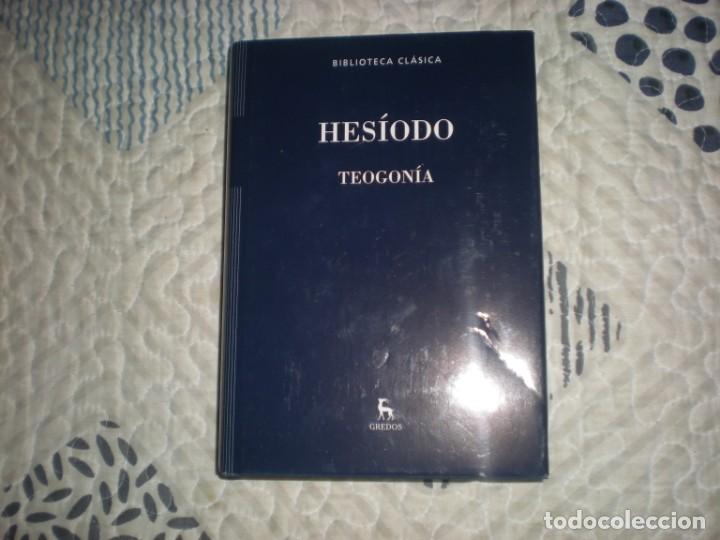Libros de segunda mano: Teogon&iacute;a;Hes&iacute;odo;Gredos 2014