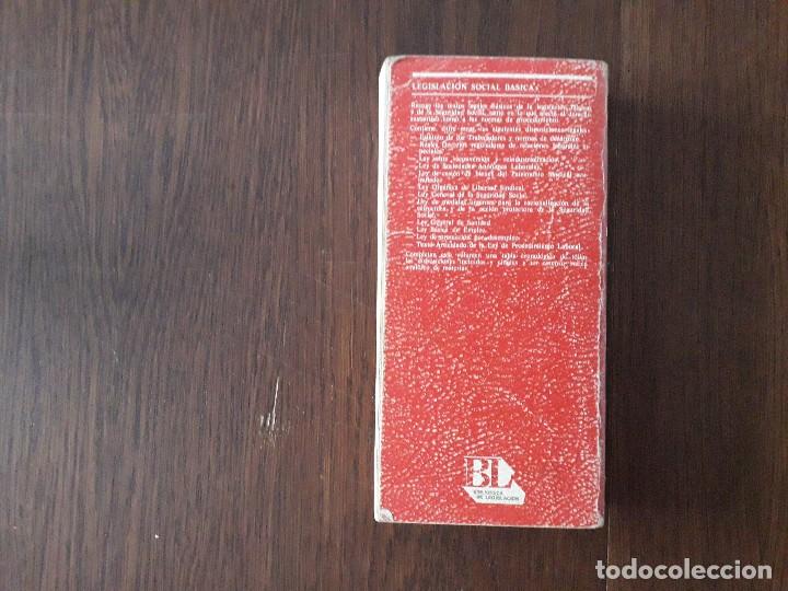 Libros de segunda mano: libro usado, legislaci&oacute;n social b&aacute;sica, editorial civitas. - Foto 2
