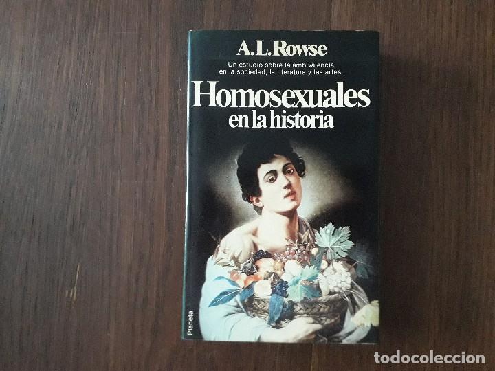 Libros de segunda mano: libro usado, Homosexuales en la historia, A. L. Rowse. Planeta. - Foto 1