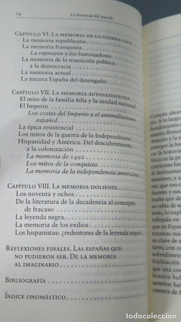 Libros de segunda mano: LA HERENCIA DEL PASADO. RICARDO GARCIA CARCEL - Foto 5