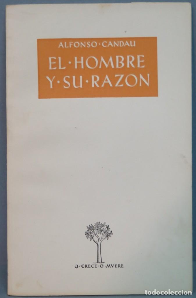 Libros de segunda mano: EL HOMBRE Y SU RAZON. CANDAU - Foto 1
