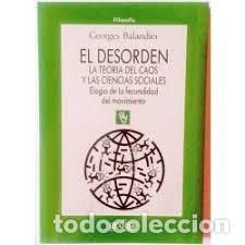 Libros de segunda mano: El desorden de Georges Balandier - Foto 1