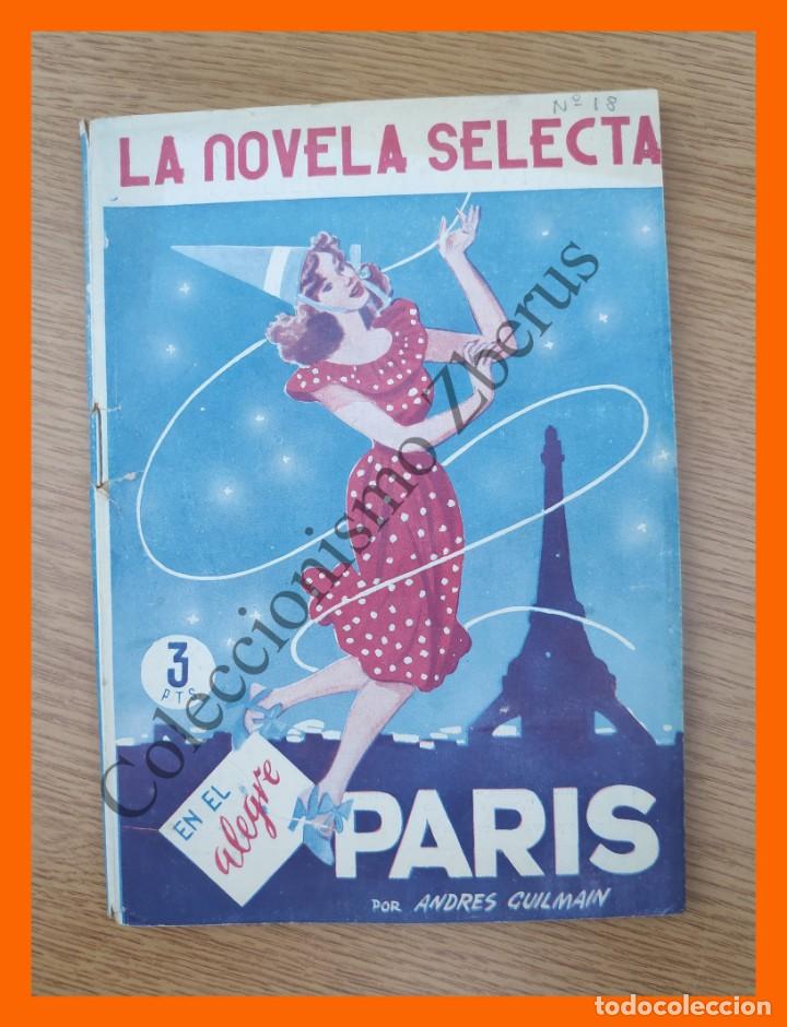 Libros de segunda mano: En el alegre Paris - Andres Guilmain - La Novela Selecta n&ordm; 18 - Foto 1
