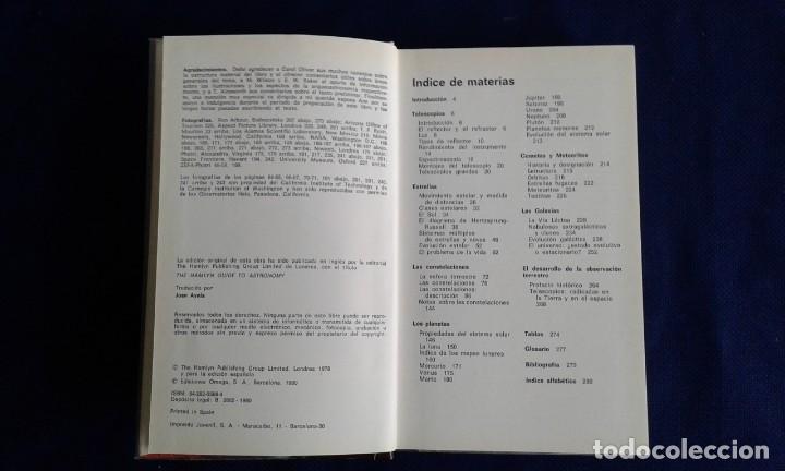 Libros de segunda mano: GUIA DE ASTRONOMIA, DAVID BAKER, DAVID A. HARDY, EDICIONES OMEGA - Foto 2
