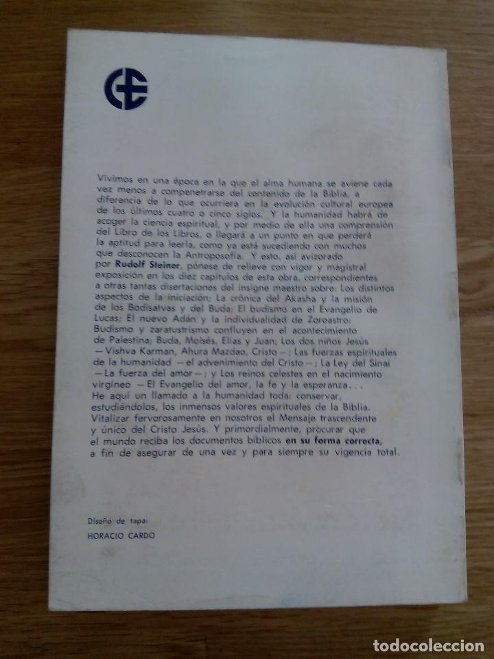 Libros de segunda mano: El evangelio seg&uacute;n San Lucas / Rudolf Steiner - Foto 2