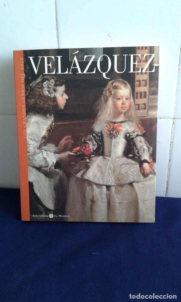 Libros de segunda mano: VELAZQUEZ, LOS GRANDES GENIOS DEL ARTE, BIBLIOTECA EL MUNDO