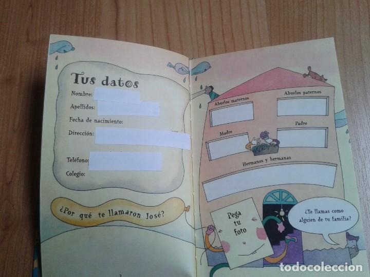 Libros de segunda mano: Jos&eacute; -- El libro de tu nombre -- SM, 1996 - Foto 3