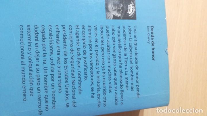 Libros de segunda mano: DEUDA DE HONOR - TOM CLANCY - BOOKET &Ntilde;306 - Foto 3