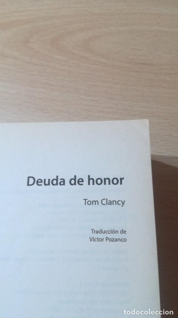 Libros de segunda mano: DEUDA DE HONOR - TOM CLANCY - BOOKET &Ntilde;306 - Foto 4