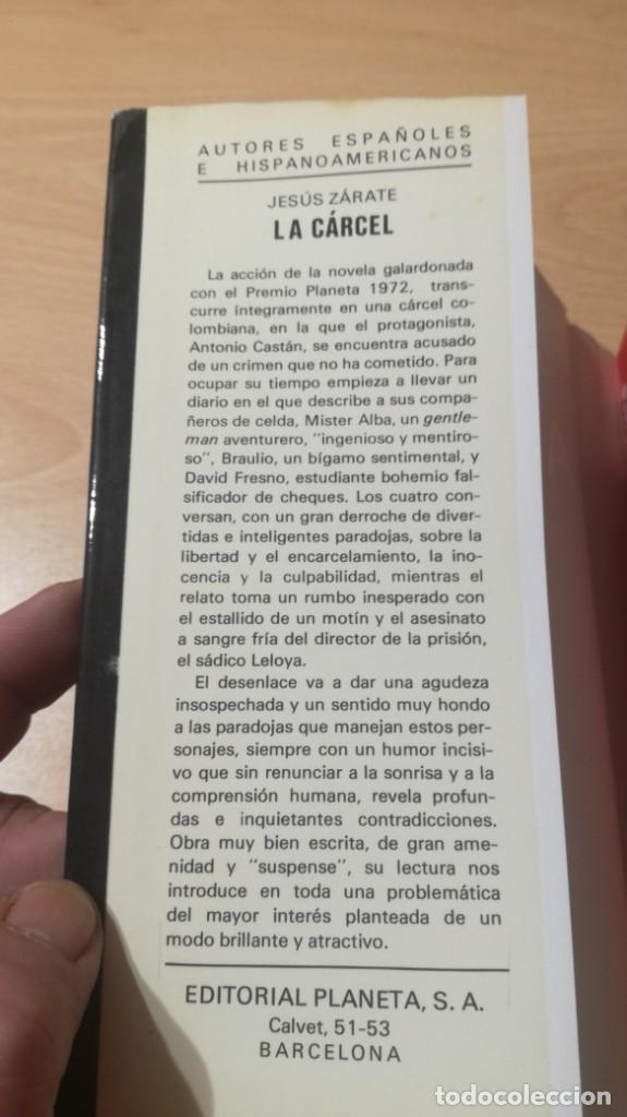 Libros de segunda mano: LA CARCEL - JESUS ZARATE - PLANETA ZZ504 - Foto 5