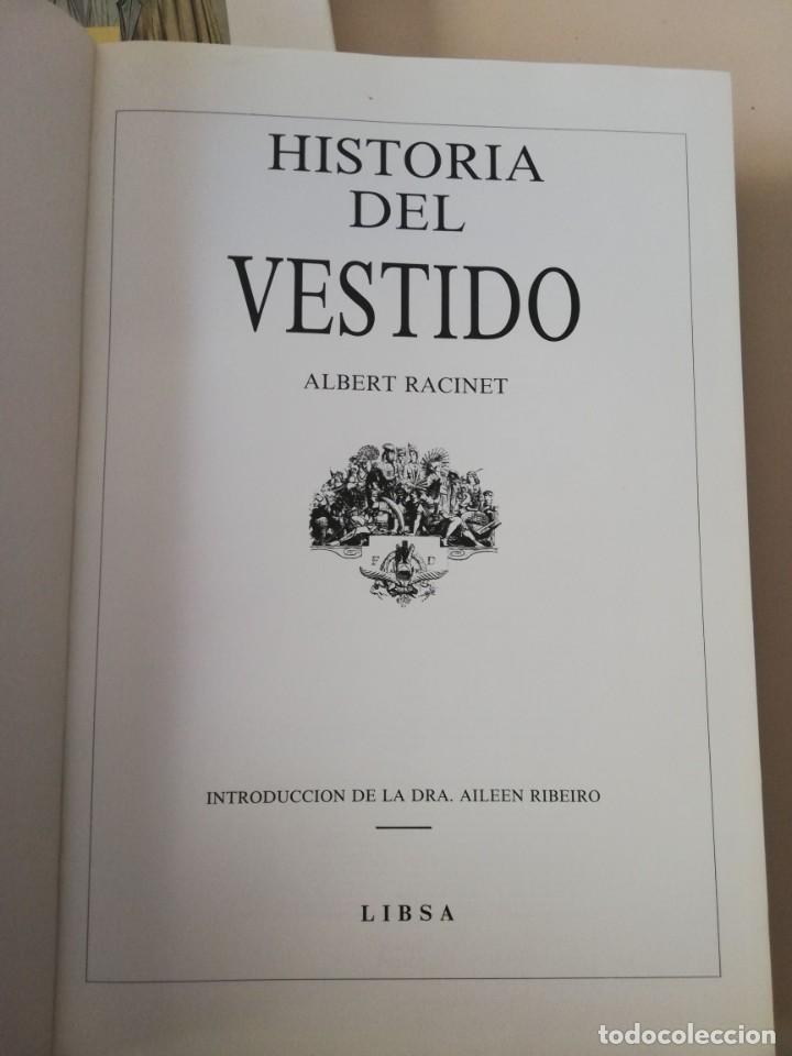 Libros de segunda mano: HISTORIA DEL VESTIDO- ALBERT RACINET - Foto 1