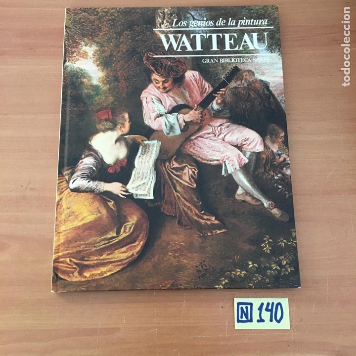 Libros de segunda mano: LOS GENIOS DE LA PINTURA - WATTEAU - Foto 1