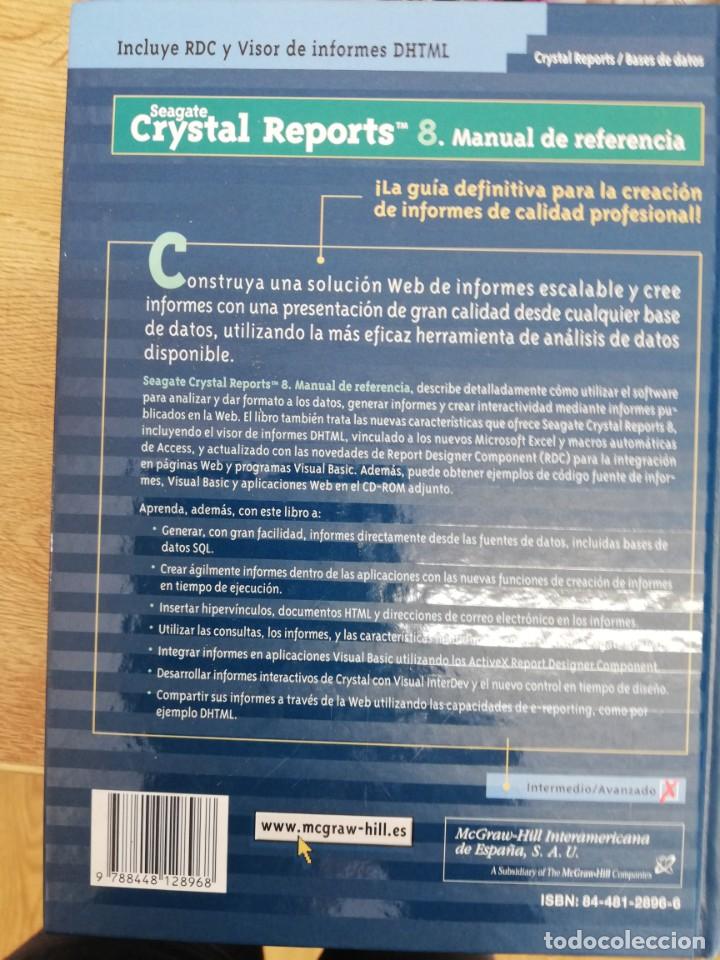 Libros de segunda mano: Seagate Crystal Reports 8.0. Manual de referencia. - George Peck - Foto 6