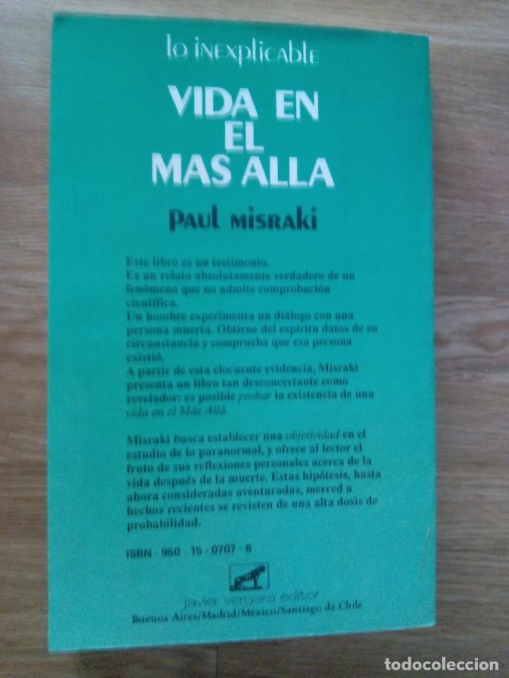 Libros de segunda mano: Vida en el m&aacute;s all&aacute; / Paul Misraki - Foto 2