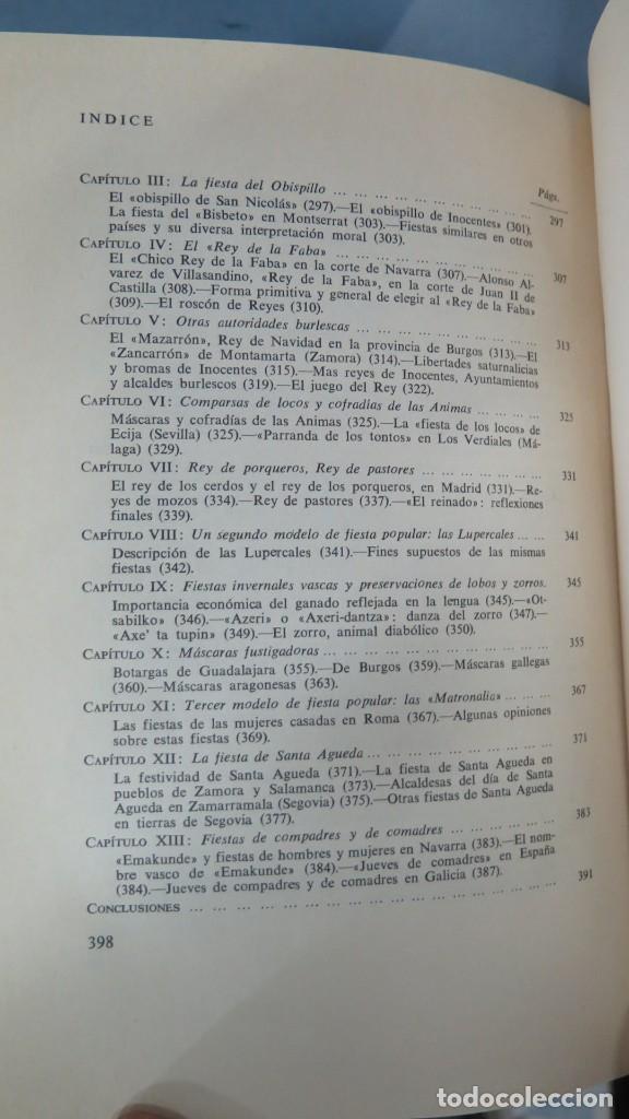 Libros de segunda mano: EL CARNAVAL. CARO BAROJA - Foto 5