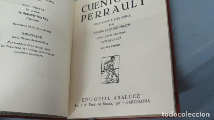 Libros de segunda mano: CUENTOS DE PERRAULT. ARALUCE. CUARTA EDICION - Foto 2