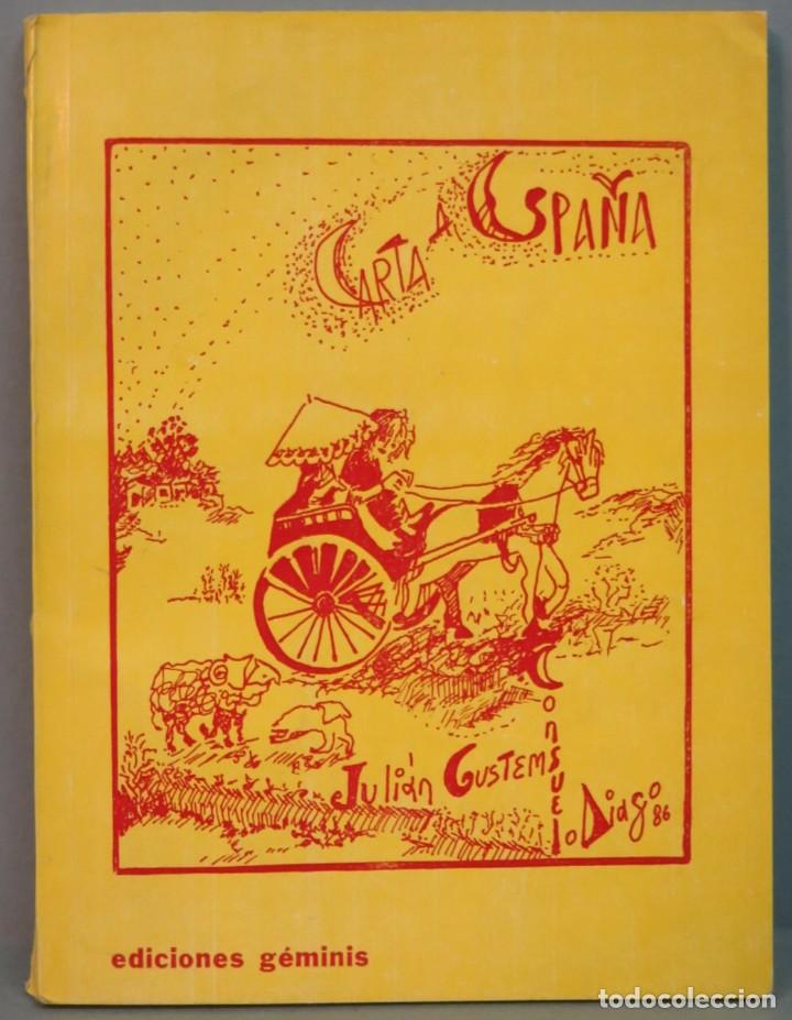 Libros de segunda mano: CARTA A ESPA&Ntilde;A. JULIAN. CON DEDICATORIA AUTOGRAFA - Foto 1