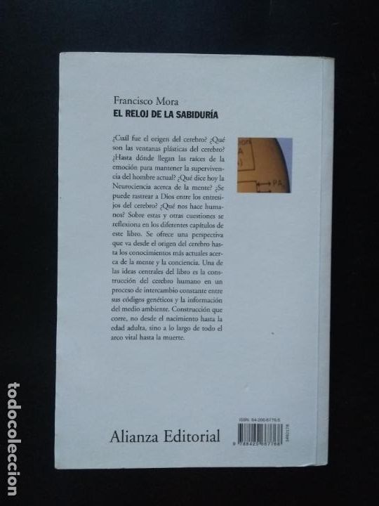 Libros de segunda mano: El reloj de la sabidur&iacute;a | Mora, Francisco | Alianza Editorial, 2002 - Foto 10