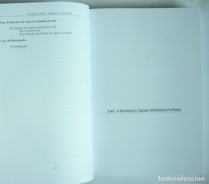 Libros de segunda mano: HORMIGON ARMADO - ADAPTADO A LA EHE 2008 - ARIEL CATALAN GO&Ntilde;I - Foto 5