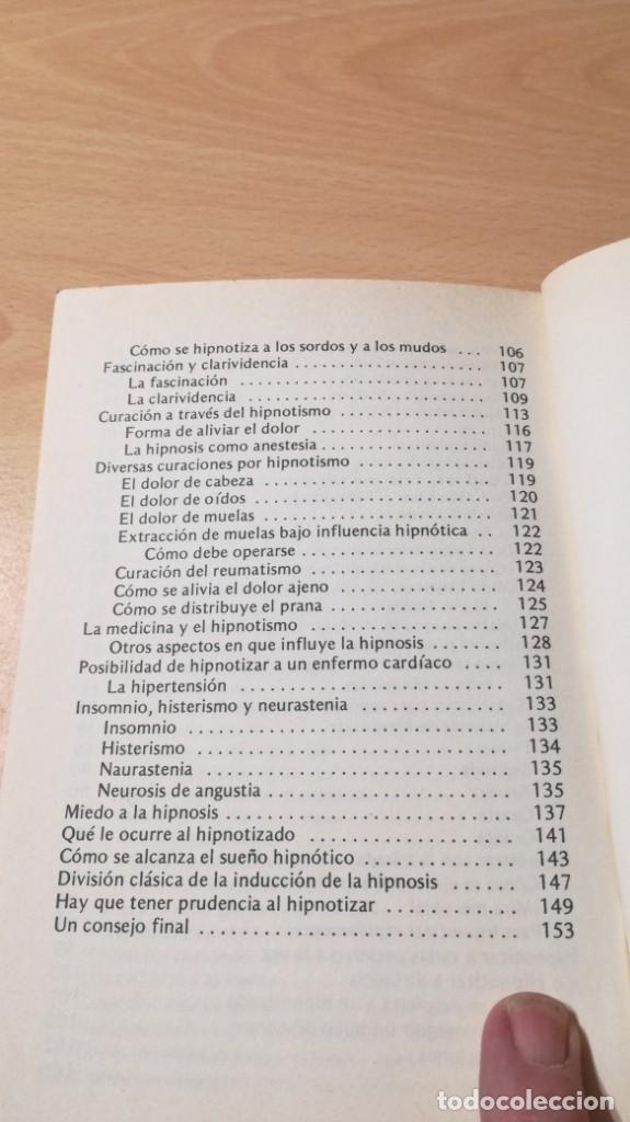 Libros de segunda mano: APRENDER A HIPNOTIZAR - GC PIETRANGELI - EDITORS U-304 - Foto 11