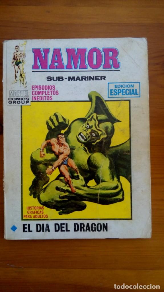 Libros de segunda mano: El d&iacute;a del Drag&oacute;n, NAMOR. MARVEL COMICS GROUP. EDICIONES V&Eacute;RTICE. - Foto 1