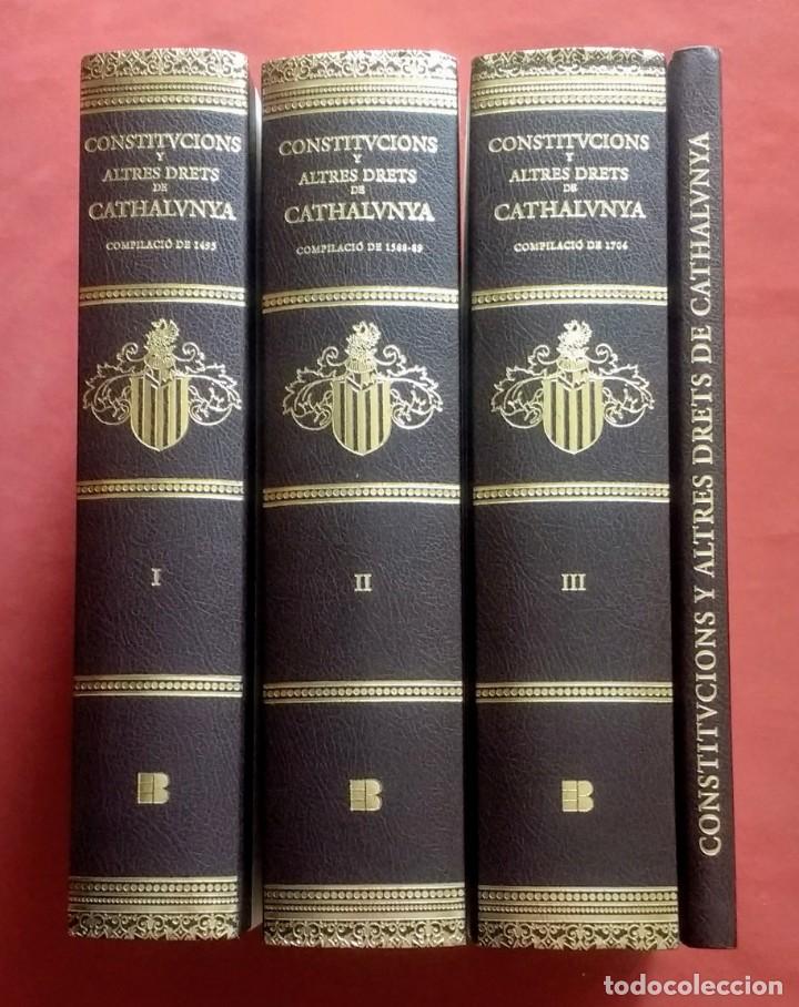 Libros de segunda mano: CONSTITUCIONS I ALTRES DRETS DE CATALUNYA - CONSTITUCIONS Y ALTRES DRETS DE CATHALUNYA.