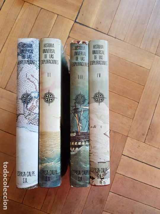 Libros de segunda mano: Historia Universal De Las Exploraciones ( Tomos I - II - III - IV ) - Foto 2