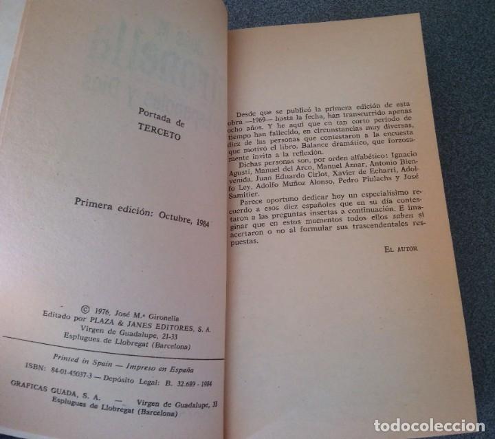 Libros de segunda mano: 100 Espa&ntilde;oles y Dios Jos&eacute; M. Gironella - Foto 4