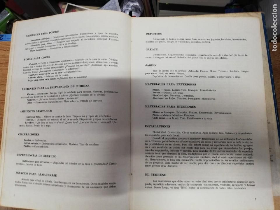 Libros de segunda mano: COMO SE PROYECTA UNA VIVIENDA. J.L. MOIA - Foto 3