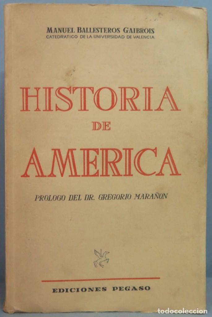 Libros de segunda mano: HISTORIA DE AMERICA. GAIBROIS - Foto 1
