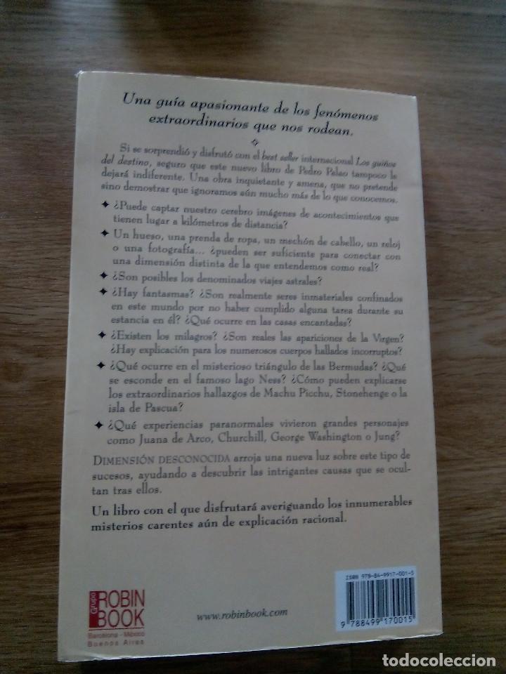Libros de segunda mano: DIMENSI&Oacute;N DESCONOCIDA. PALAO PONS,PEDRO - Foto 2