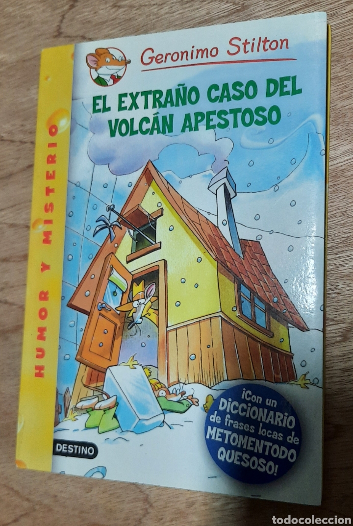 Libros de segunda mano: Geronimo Stilton. El extra&ntilde;o caso del volc&aacute;n apestoso - Foto 1