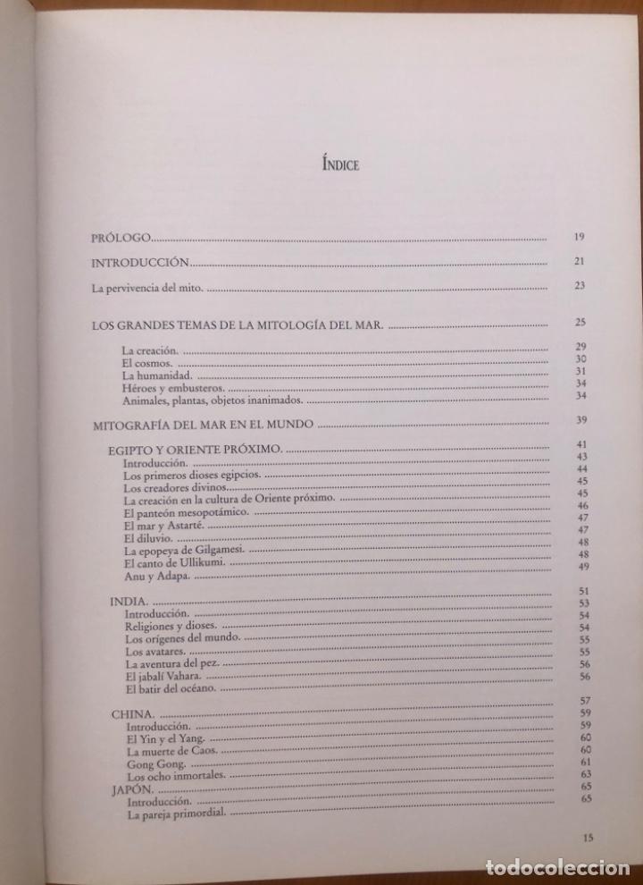 Libros de segunda mano: MITOLOGIA DEL MAR - ALBERTO M. LENS TUERO - 2005 - Foto 5