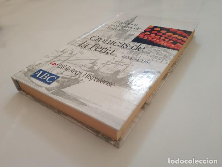 Libros de segunda mano: CRONICAS DE LA FERIA (1847- 1956).- FRANCISCO COLLANTES DE TERAN - Foto 2