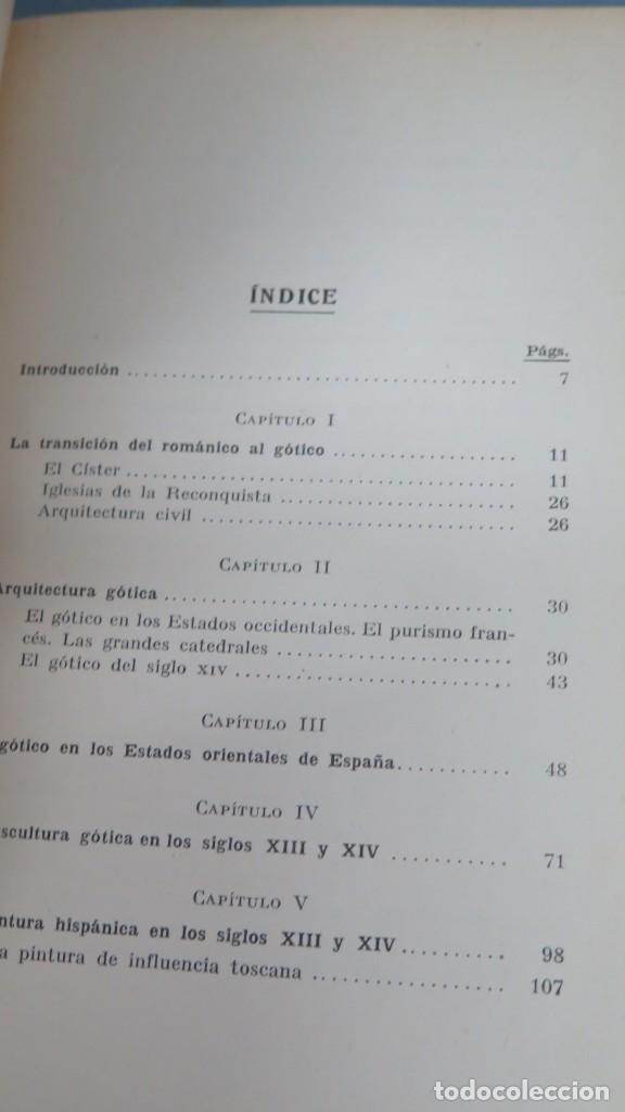 Libros de segunda mano: EL ARTE G&Oacute;TICO EN ESPA&Ntilde;A. LOZOYA - Foto 2