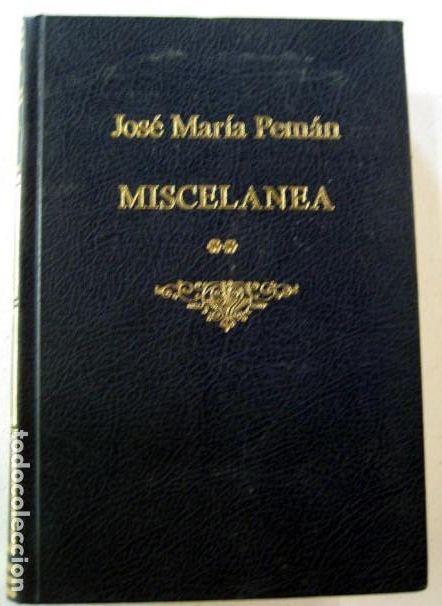 Libros de segunda mano: Miscelanea. Obras completas de Jos&eacute; Mar&iacute;a Pem&aacute;n tomo 2 II - Foto 1