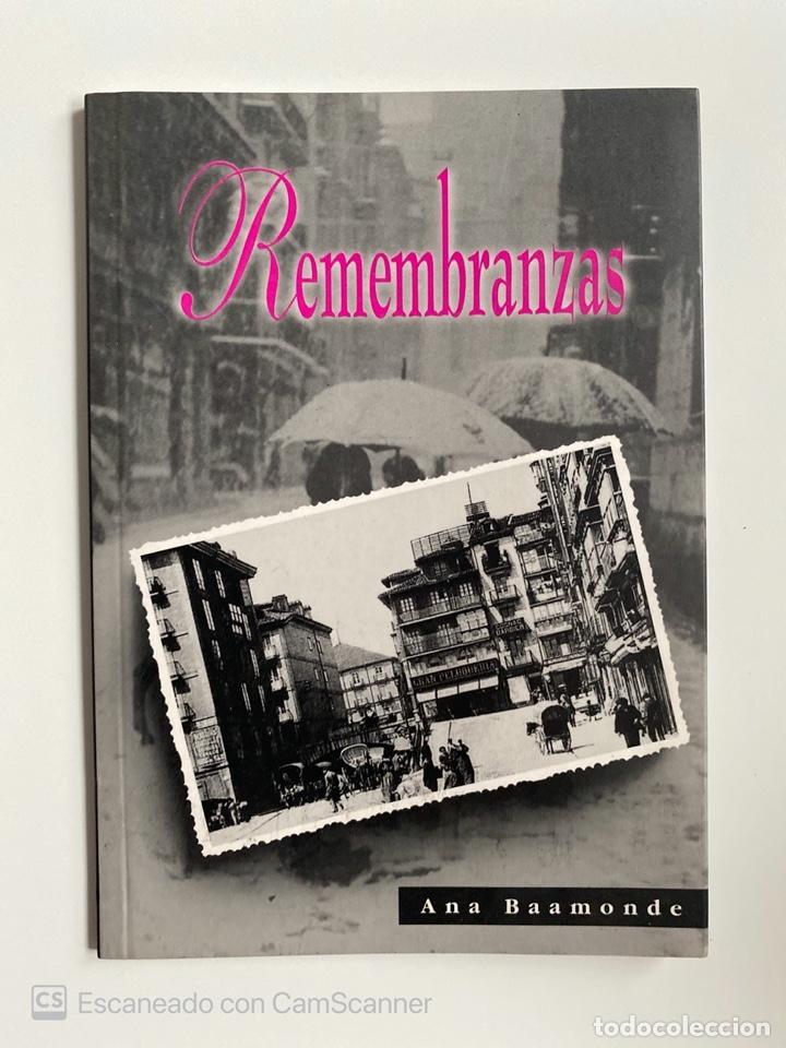 Libros de segunda mano: REMEMBRANZAS. ANA BAAMONDE. EDICIONES TANTIN. SANTANDER, 2000. PAGS: 34 - Foto 1