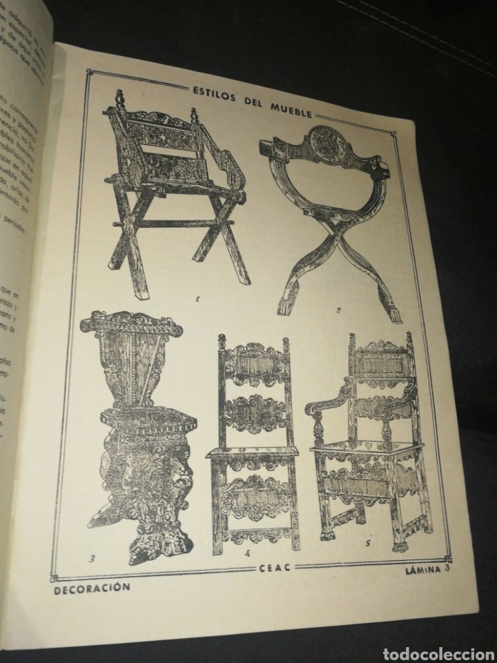 Libros de segunda mano: A&Ntilde;O 1958,CURSO EBANISTER&Iacute;A CEAC. - Foto 5