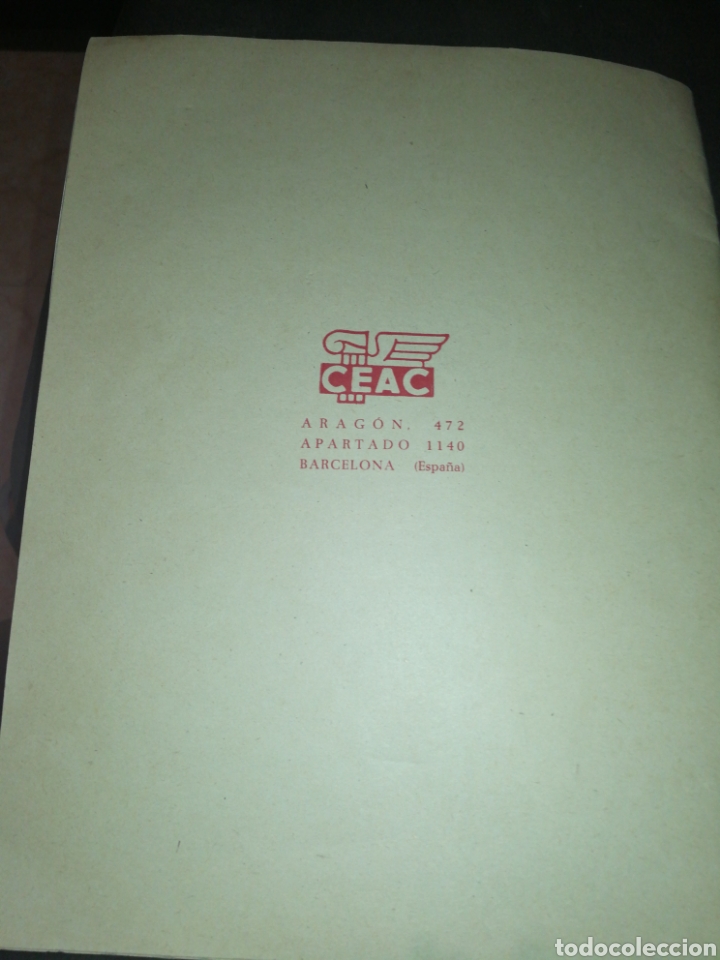 Libros de segunda mano: A&Ntilde;O 1958,CURSO EBANISTER&Iacute;A CEAC. - Foto 7