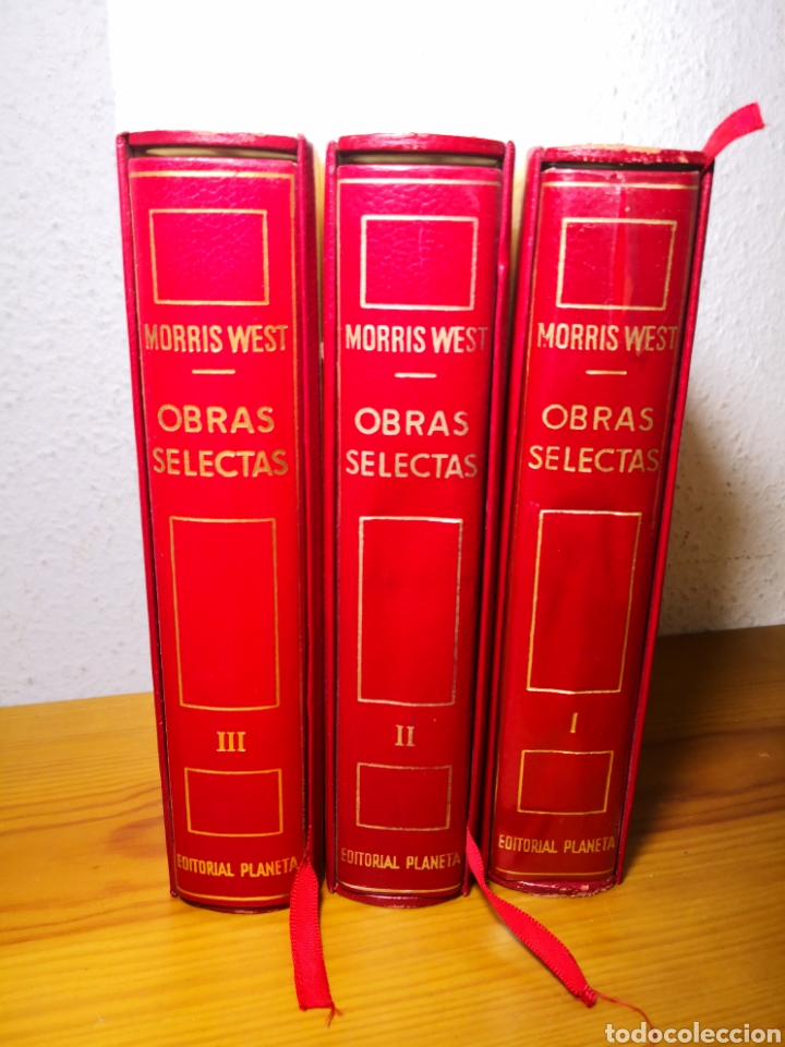 Libros de segunda mano: 1970 - MORRIS WEST - OBRAS SELECTAS EN 3 TOMOS - EDITORIAL PLANETA - Foto 2