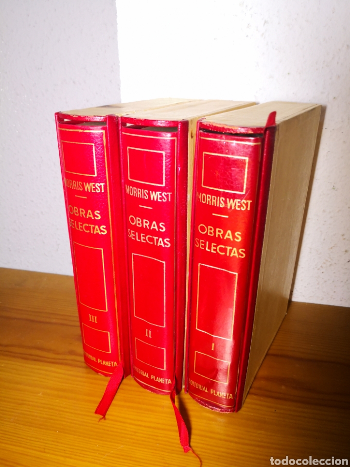 Libros de segunda mano: 1970 - MORRIS WEST - OBRAS SELECTAS EN 3 TOMOS - EDITORIAL PLANETA - Foto 1