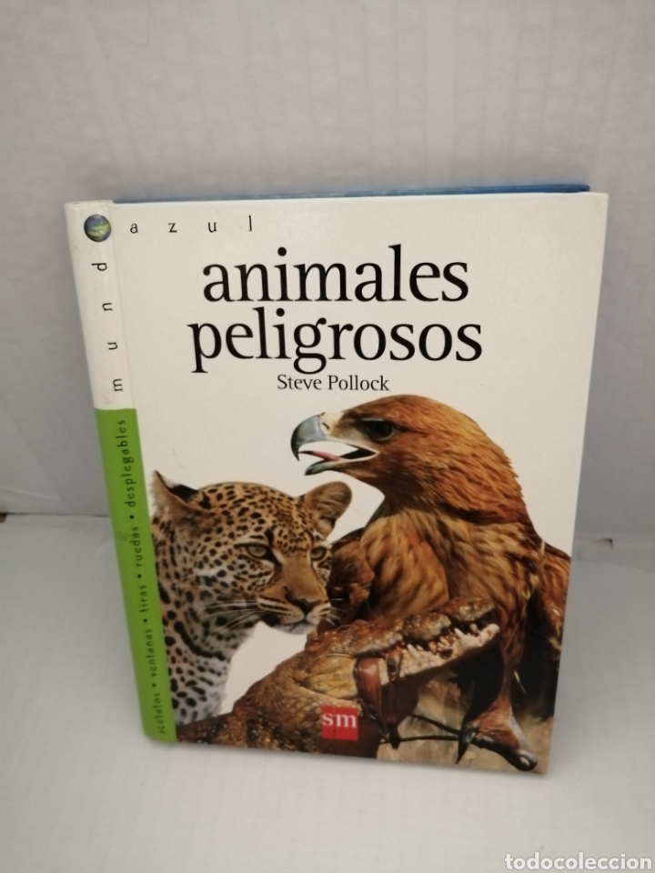 Libros de segunda mano: Animales peligrosos (con pop-ups, solapas, leng&uuml;etas y pegatinas) - Foto 1