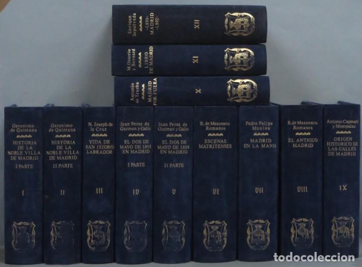 Libros de segunda mano: RECUERDOS DE LA VILLA DE MADRID. 12 TOMOS - Foto 1
