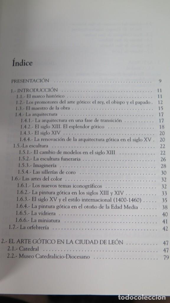Libros de segunda mano: EL ARTE GOTICO DE LA PROVINCIA DE LEON. VV.AA - Foto 3