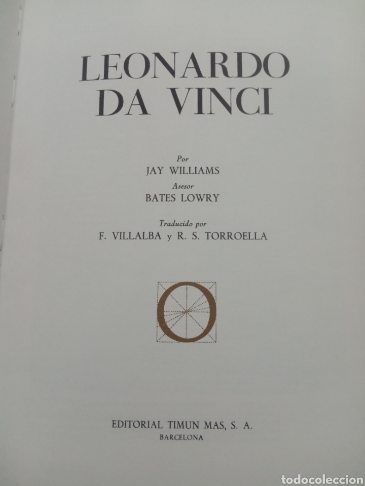Libros de segunda mano: Leonardo da Vinci Jay Williams - Foto 2