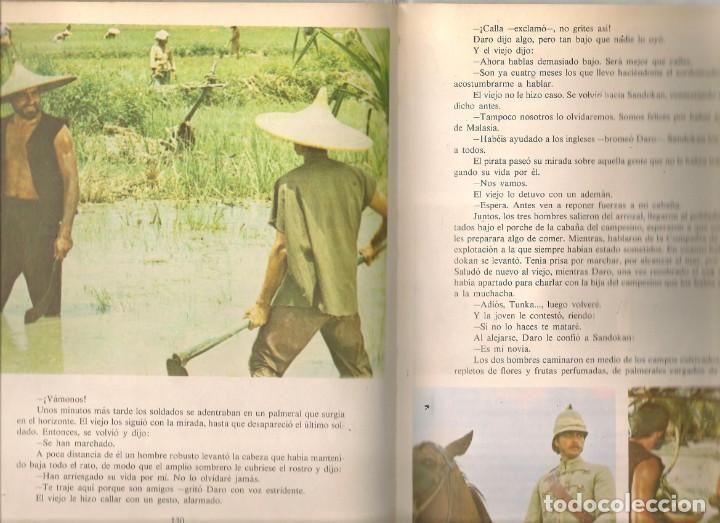 Libros de segunda mano: LAS AVENTURAS DE SALGARI. SANDOKAN. EDICIONES VULCANO, 1976. (P/B73) - Foto 3