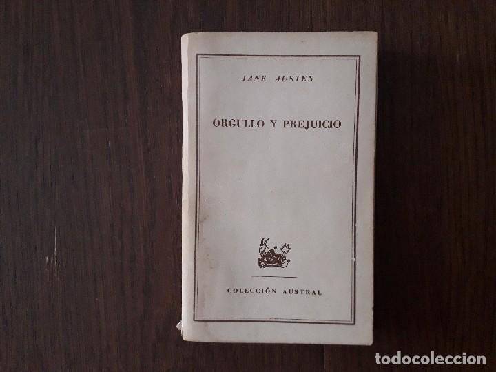 Libros de segunda mano: libro usado, Orgullo y prejuicio, Jane Austen. Colecci&oacute;n Austral. - Foto 1
